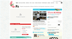 Desktop Screenshot of japao100.com.br