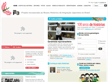 Tablet Screenshot of japao100.com.br